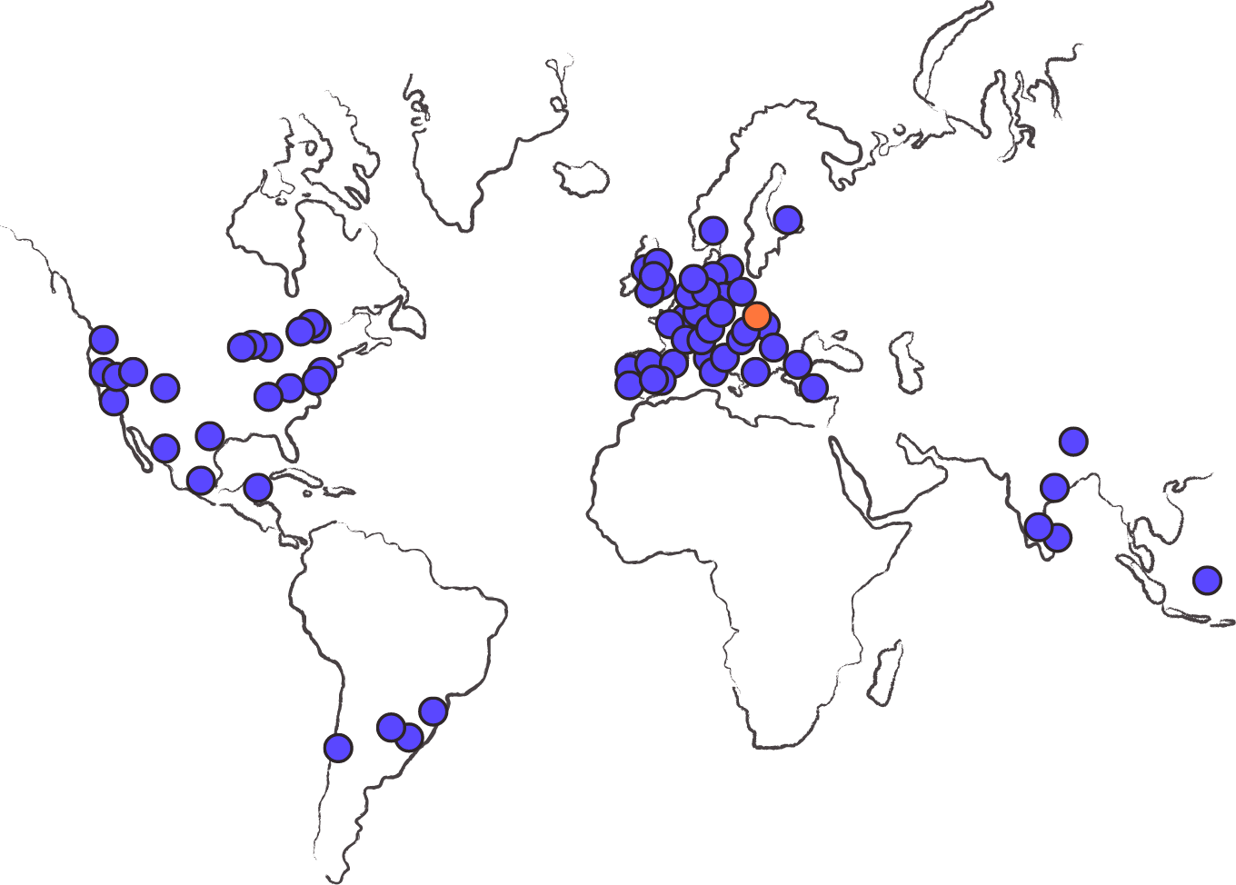 Mapa nerůstových iniciativ, kolektivů a skupin